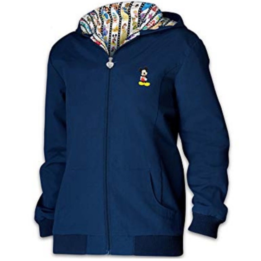 Disney Navy Blue Jacket with Mickey Mouse Design